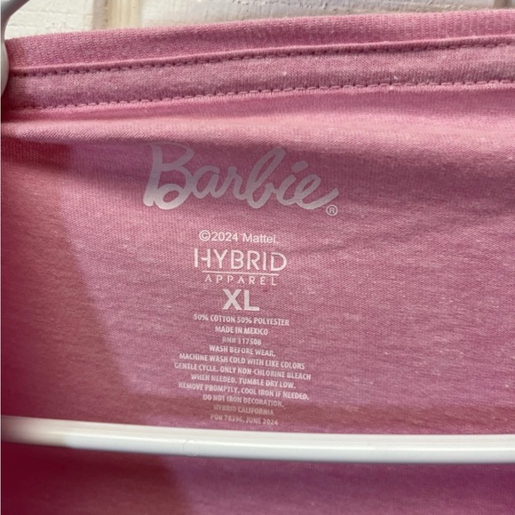 $$SALE$$ Mattel Pink Short Sleeve Tee with Barbie Graphic - Picture 5 of 10